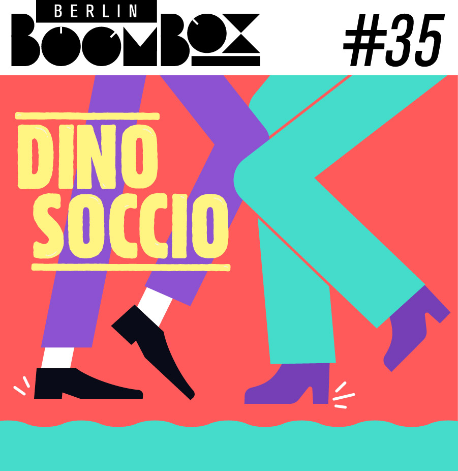 Cover Art for Berlin Boombox Mixtape by Dino Soccio