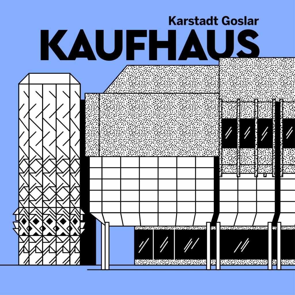 Karstadt Goslar - Architecture Illustration by Axel Pfaender